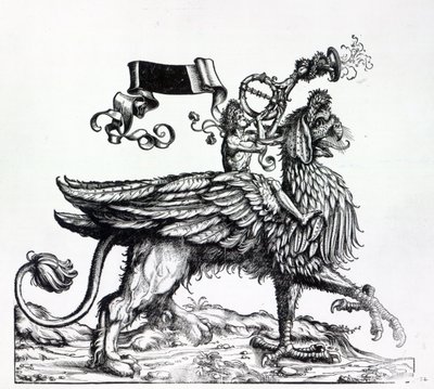 Szene aus Maximilians Triumphzug, ca. 1516-18 von Hans Burgkmair